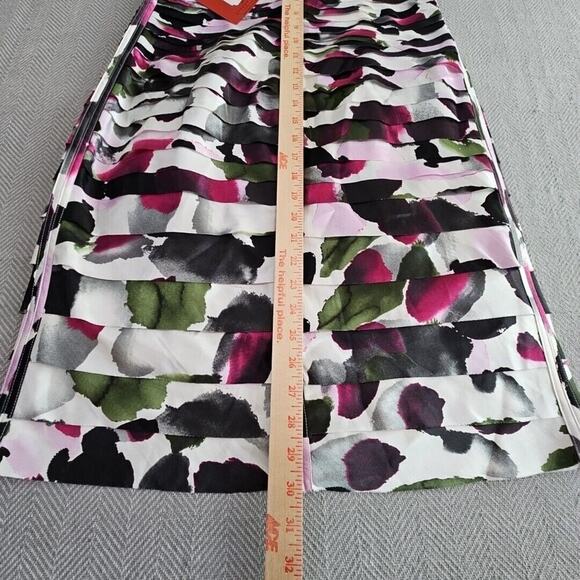 J.S. Collection Boutique Dress Size 12 Tiered Bodycon Purple Cocktail Party - Picture 4 of 16